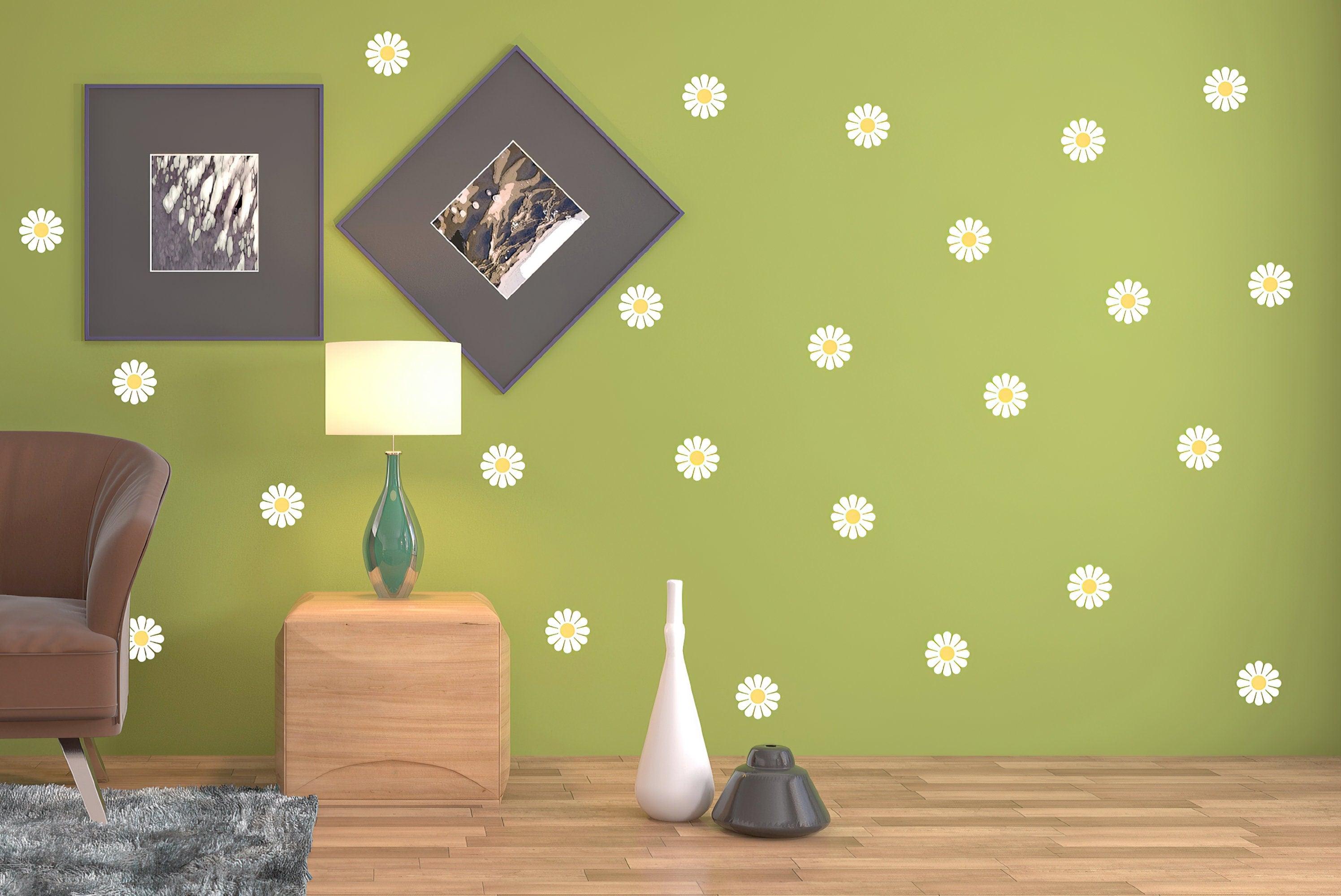 Daisy Flower Wall Decals - Thumbnail 2