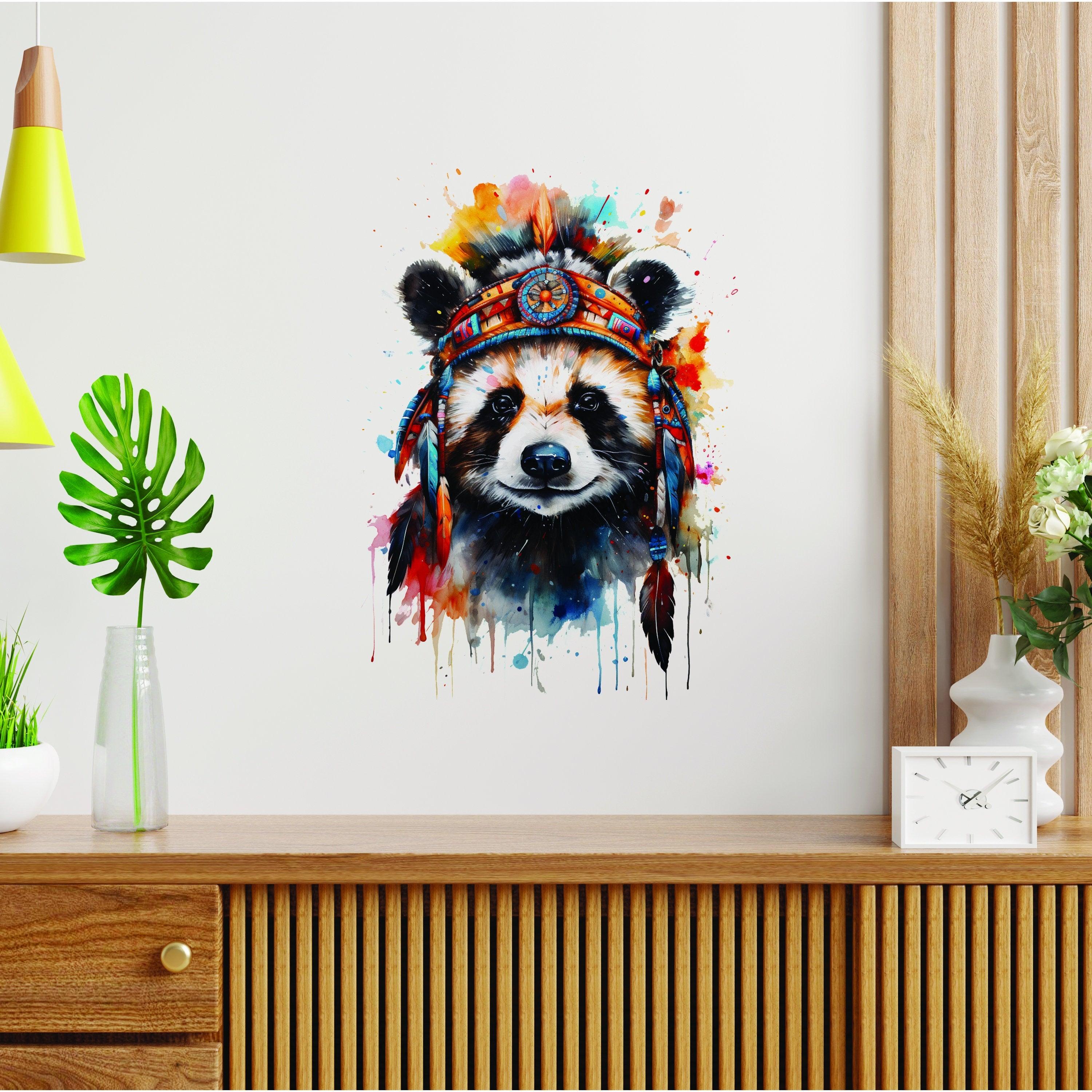 Panda-themed Wall Sticker - Thumbnail 3