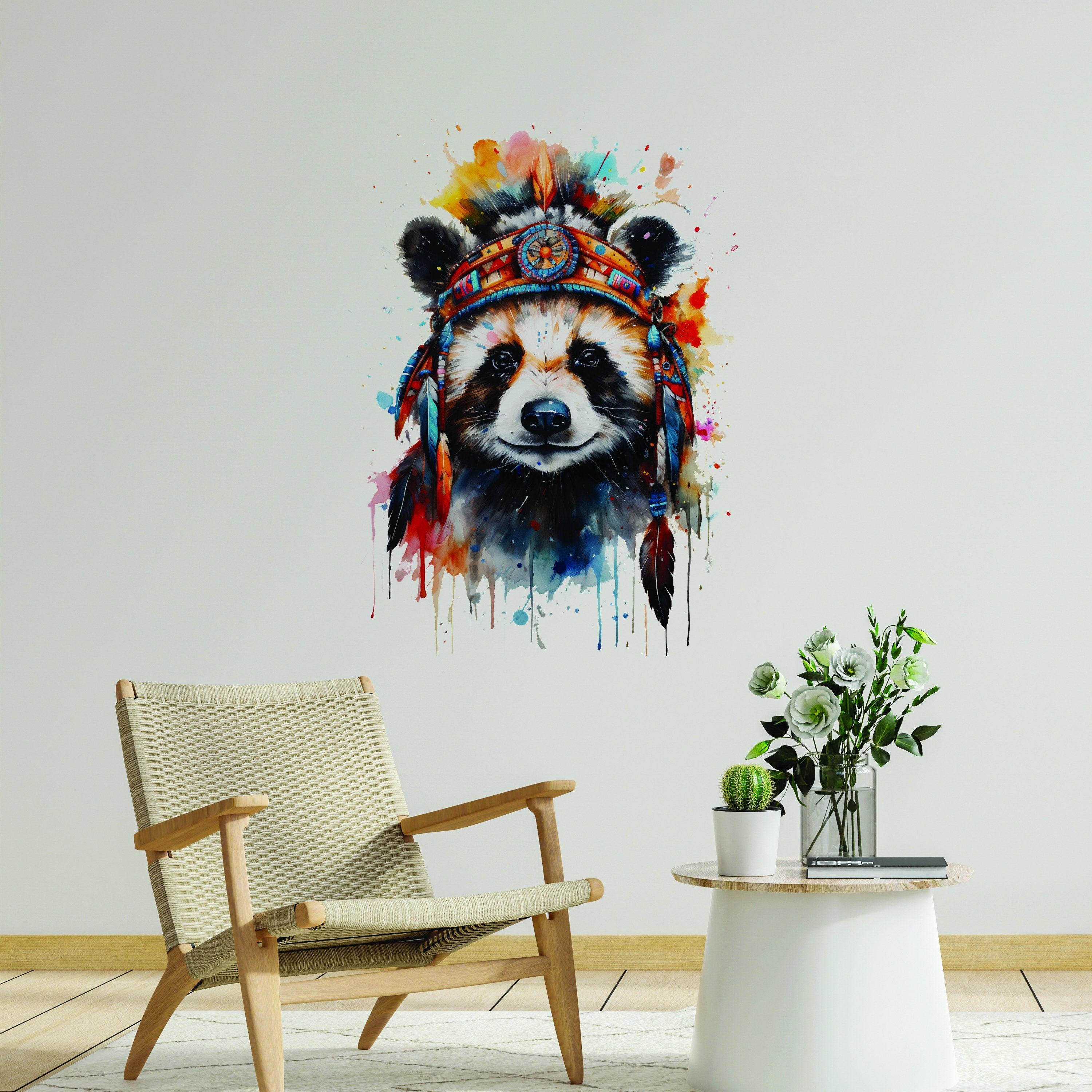 Panda-themed Wall Sticker - Thumbnail 5