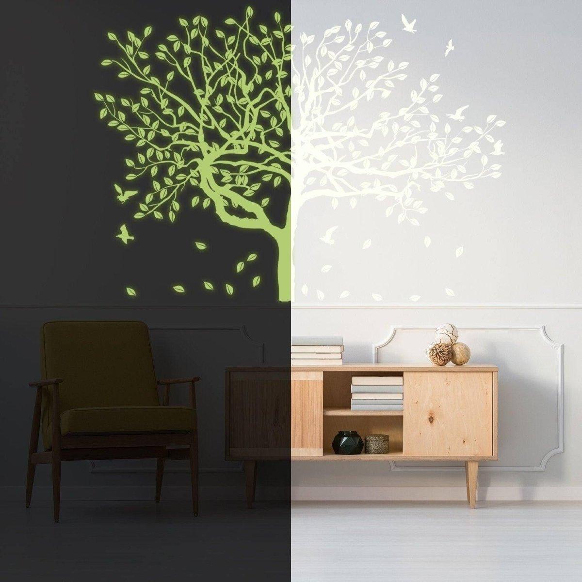 Glow In The Dark Forest Wall Decal