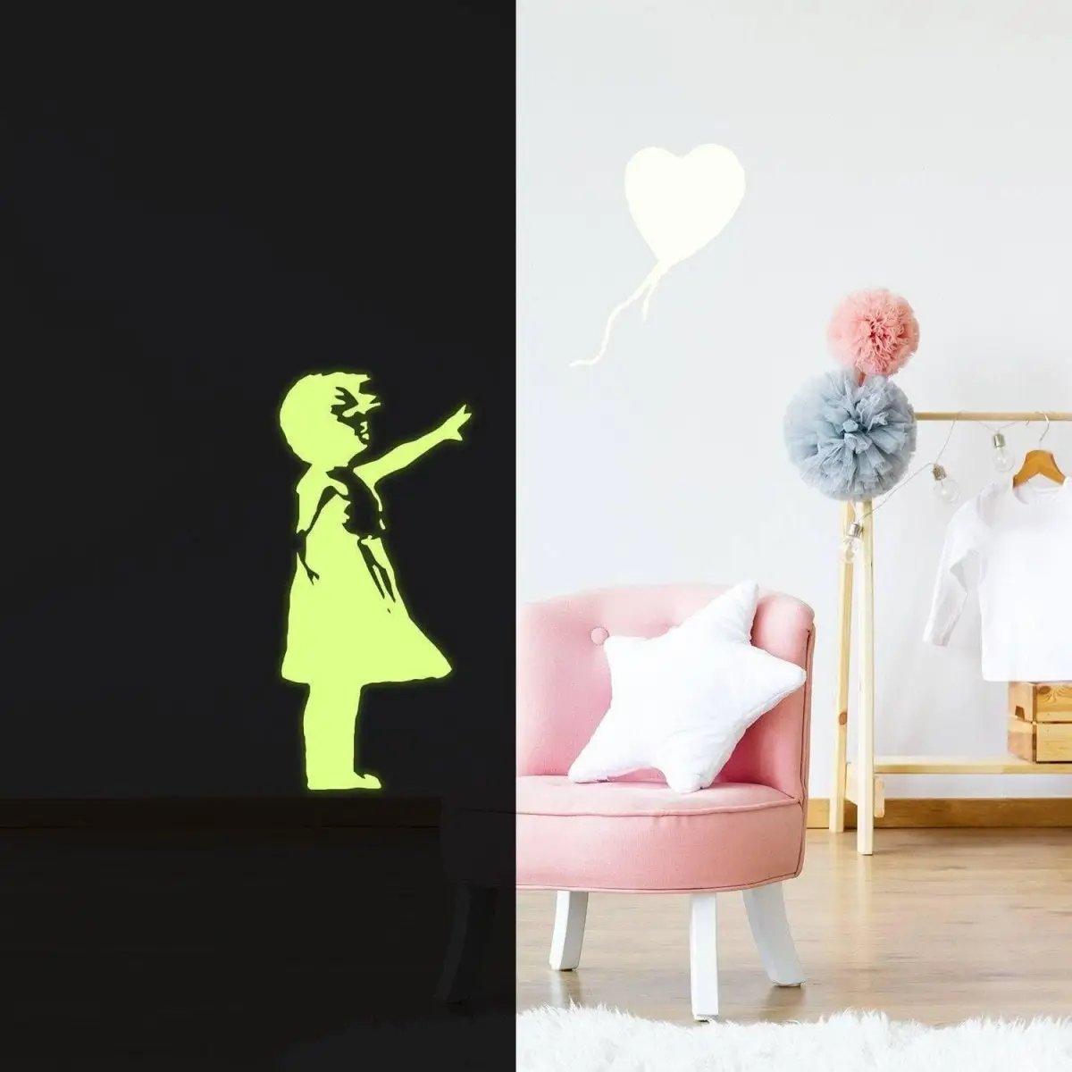 Luminescent Night Glow Wall Decal - Thumbnail 2